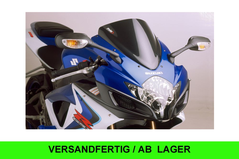 PUIG 4055N Z-Racing Scheibe  passend fuer SUZUKI GSX-R600 Schwarz
