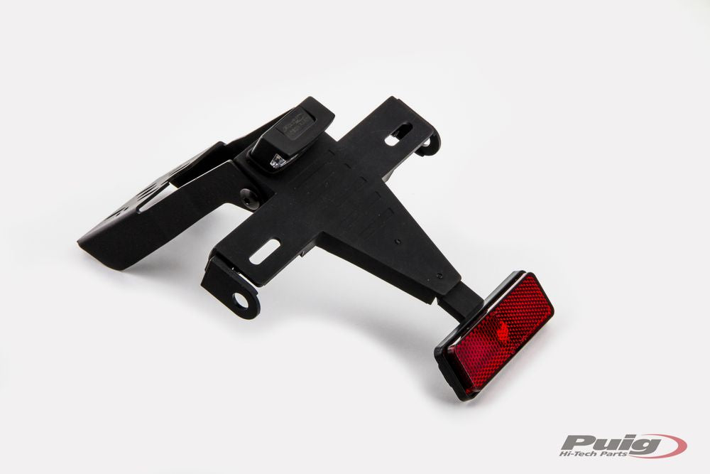 PUIG 4073N Kennzeichenhalters  passend fuer YAMAHA YZF-R6 Schwarz