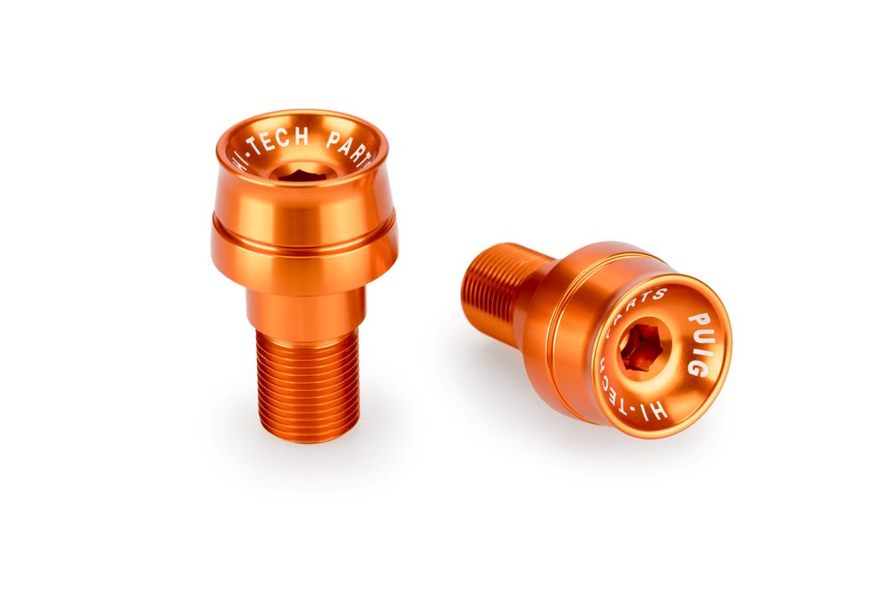 PUIG 21292T Lenkerenden Speed  passend fuer YAMAHA T-MAX 560 TECH MAX Orange