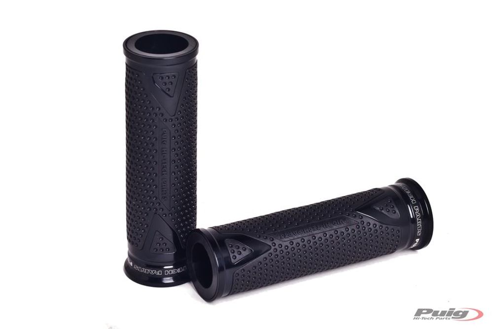 PUIG 8191N Radikal Griffe  passend fuer KAWASAKI KLE500 Schwarz