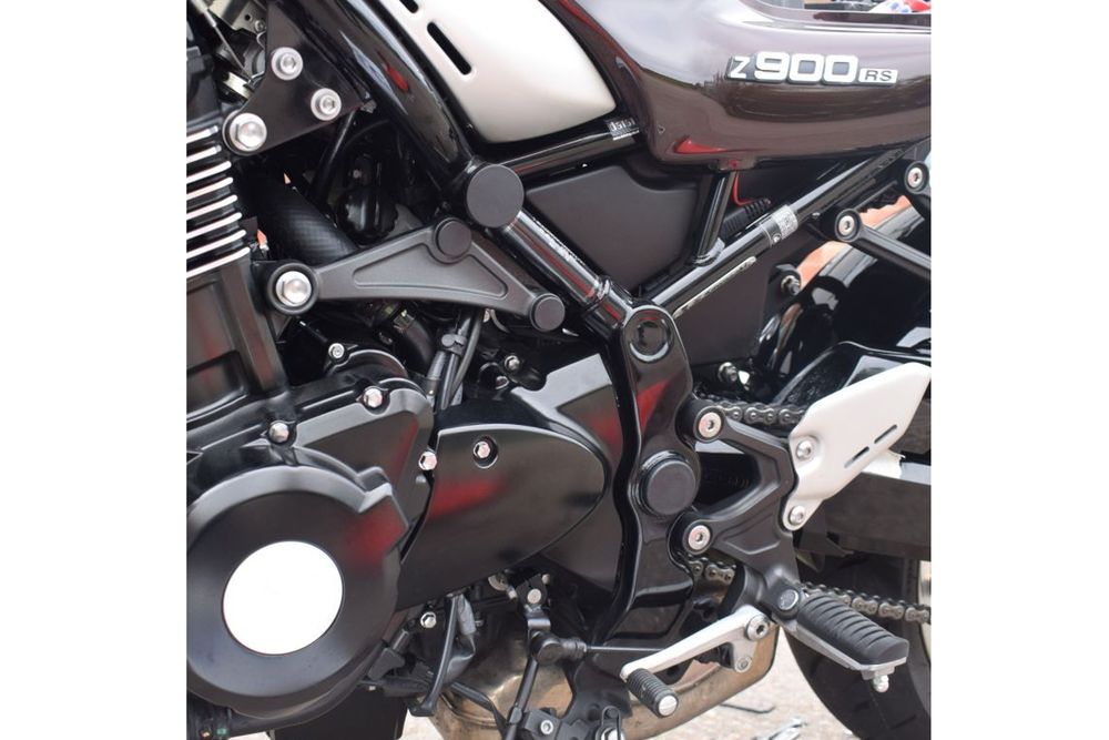 PUIG 9778N Verkleidungsaufsätzte  passend fuer KAWASAKI Z900RS Schwarz