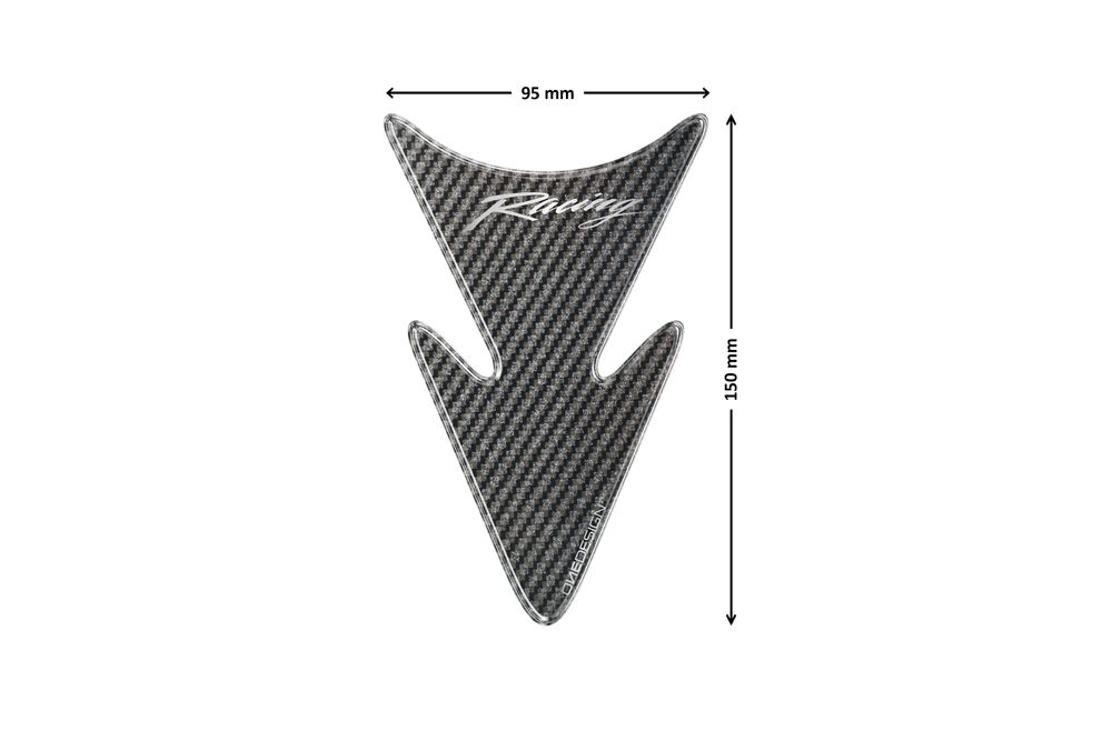 PUIG 2774C Mini und Arrow Tankprotektor  passend fuer HONDA NT650V DEAUVILLE Carbon look