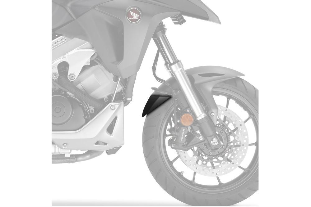 PUIG 6179N Verlängerung des vorderen Schutzblechs  passend fuer HONDA CROSSRUNNER Schwarz