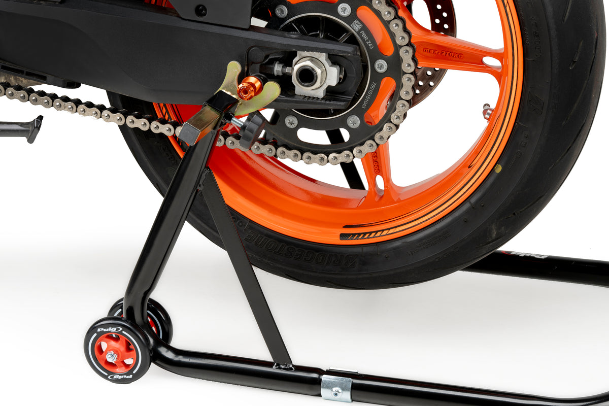 PUIG 4322N Motorradständer hinten  passend fuer HONDA NT650V DEAUVILLE Schwarz