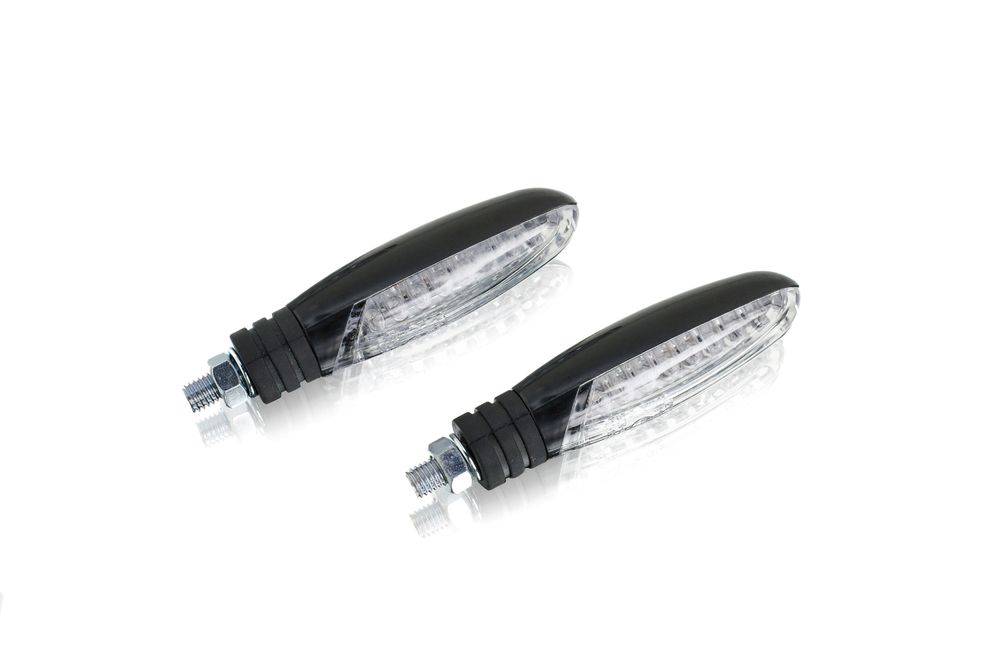 PUIG 4346N Cigar Blinkerset  passend fuer DUCATI PANIGALE V2 Schwarz