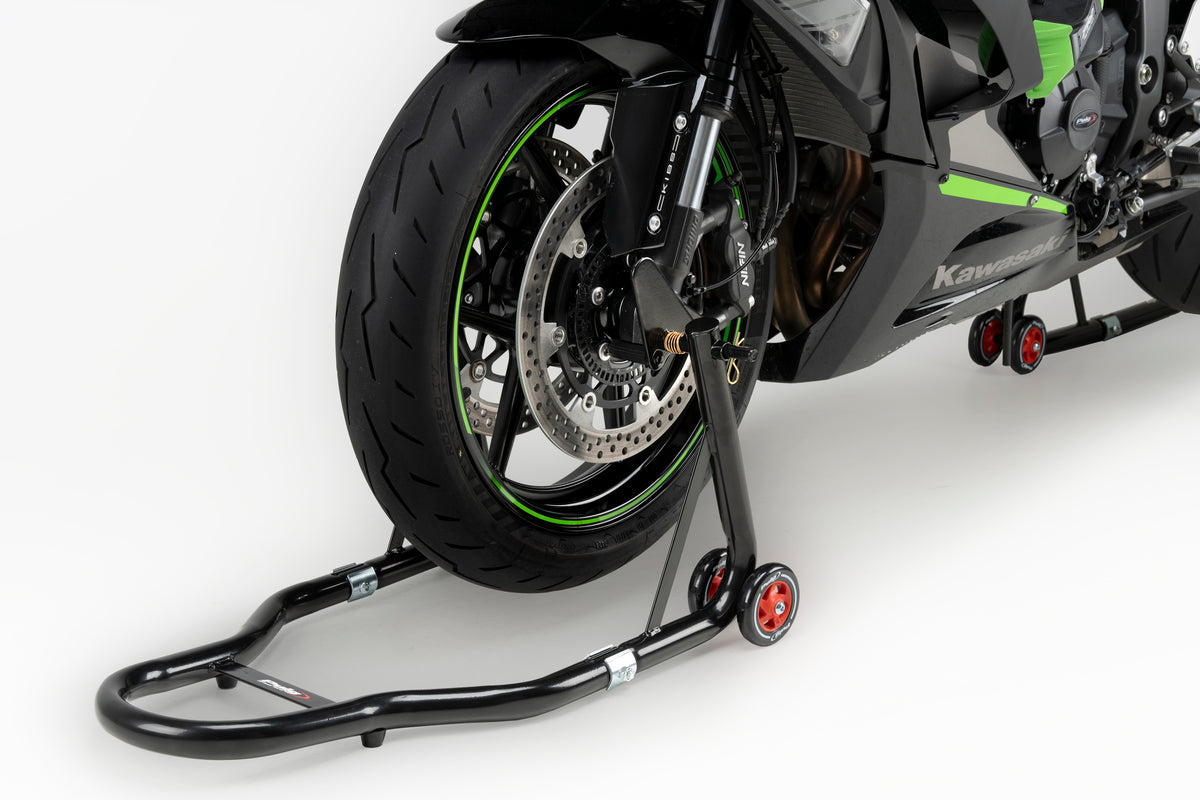 PUIG 4348N Frontständerhalterung  passend fuer HONDA NT650V DEAUVILLE Schwarz