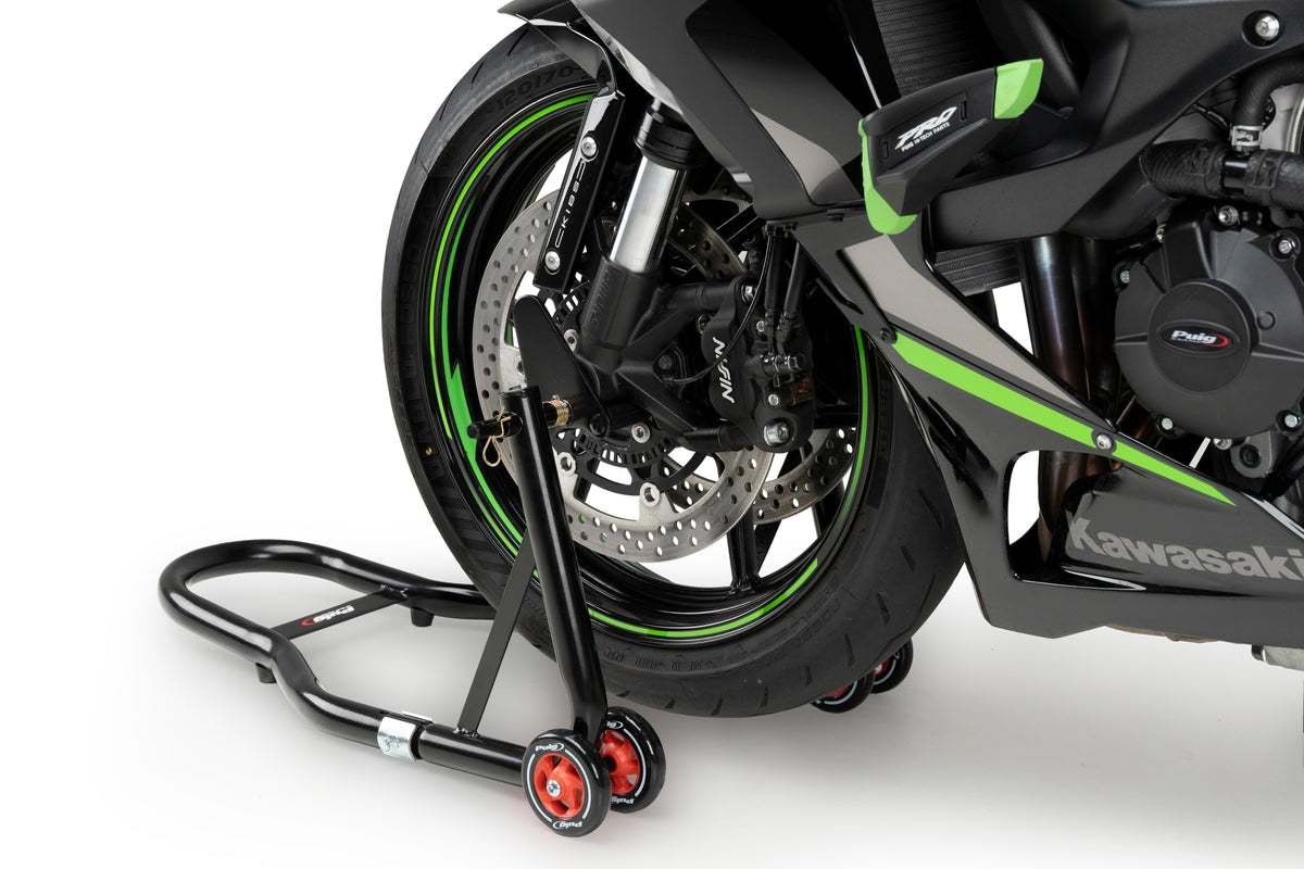 PUIG 4348N Frontständerhalterung  passend fuer HONDA NT650V DEAUVILLE Schwarz