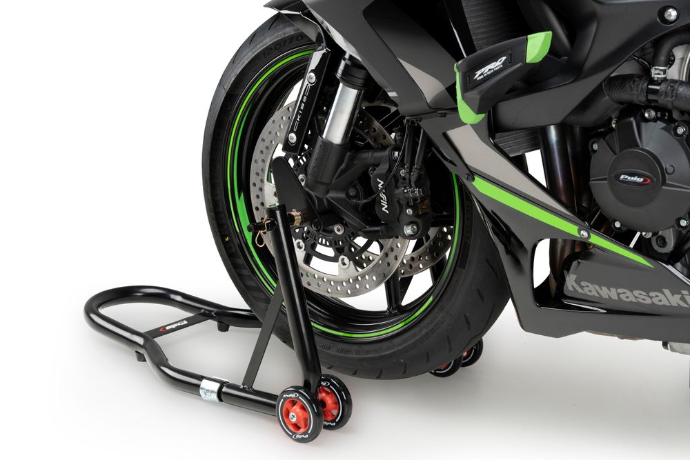 PUIG 4348N Frontständerhalterung  passend fuer HONDA NT650V DEAUVILLE Schwarz
