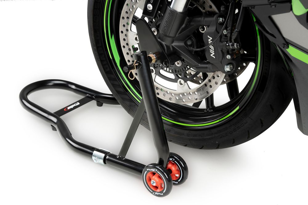 PUIG 4348N Frontständerhalterung  passend fuer HONDA NT650V DEAUVILLE Schwarz