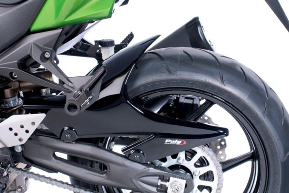 PUIG 4431J Hinterradabdeckungen   passend fuer KAWASAKI Z1000 Mattschwarz