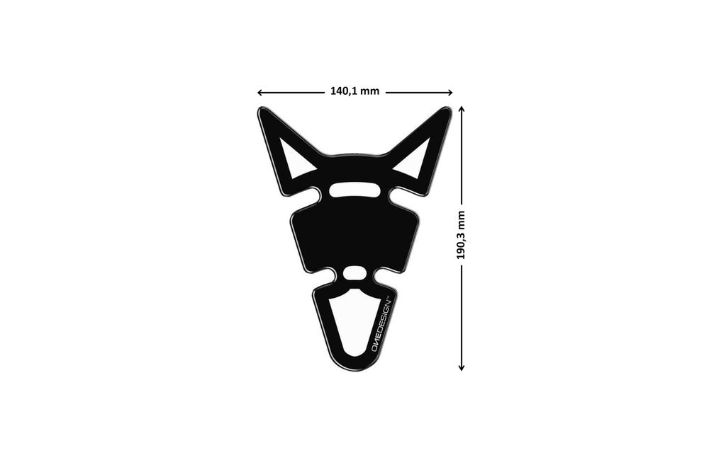 PUIG 4478N Way Tankprotektor  passend fuer HONDA NT650V DEAUVILLE Schwarz