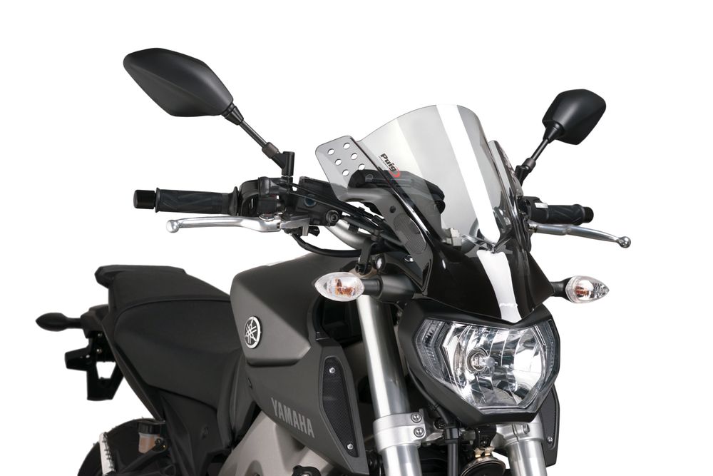PUIG 6894W Rafale  passend fuer YAMAHA MT-09 Transparent