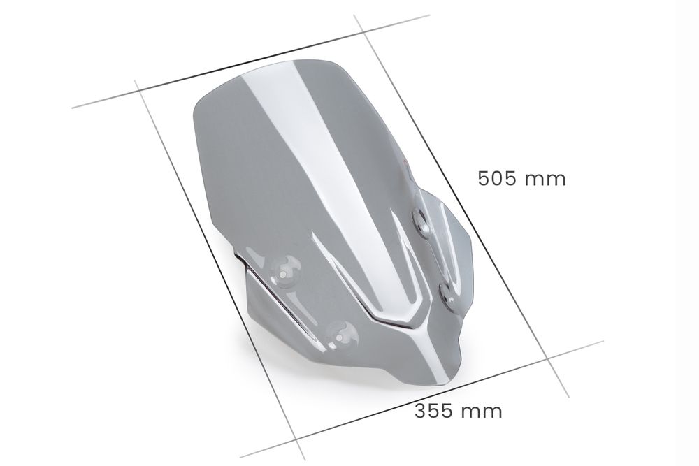 PUIG 21656H Tourenscheibe  passend fuer HONDA XL750 TRANSALP Getönt