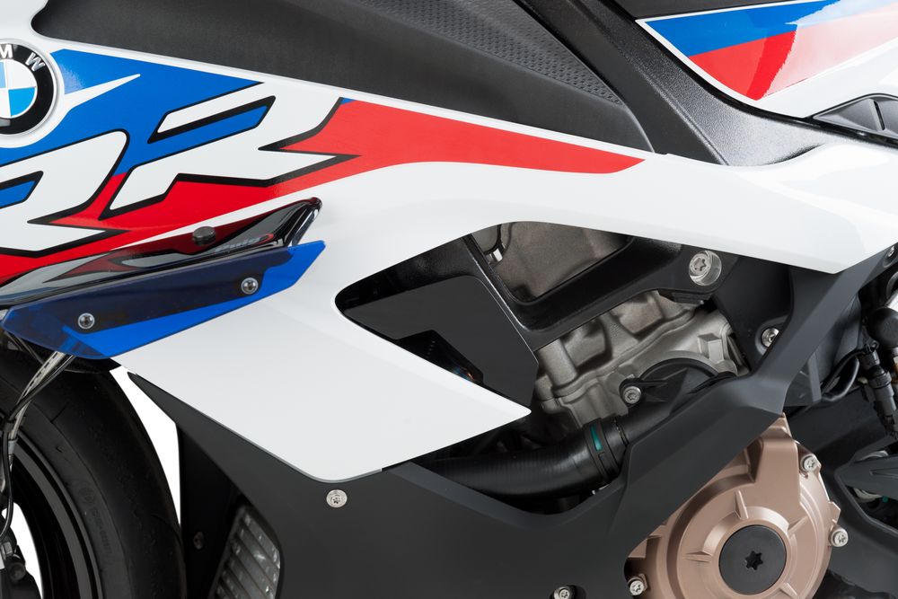 PUIG 3833N Seitendeckel  passend fuer BMW S1000RR Schwarz