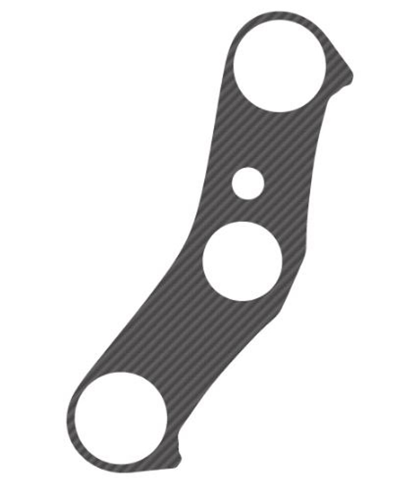 PUIG 4571C Yoke Protector Xtreme  passend fuer YAMAHA YZF-R1 Carbon look