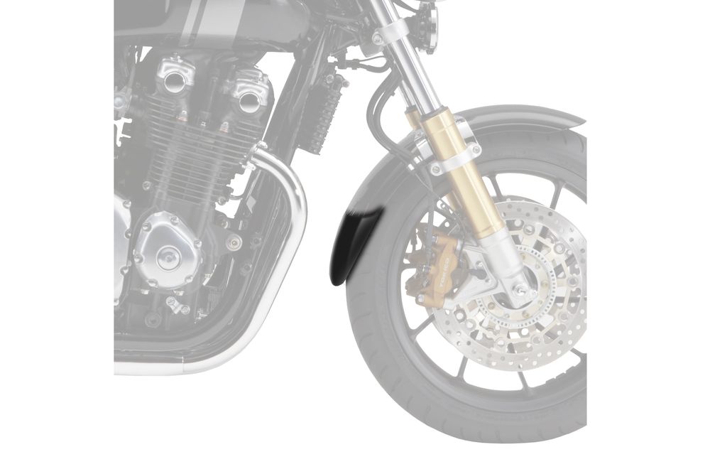 PUIG 9822N Verlängerung des vorderen Schutzblechs  passend fuer HONDA CB1100RS Schwarz
