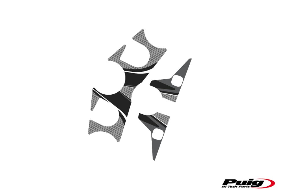 PUIG 6904U Radikal Yoke Protector  passend fuer HONDA CB1100 Grau