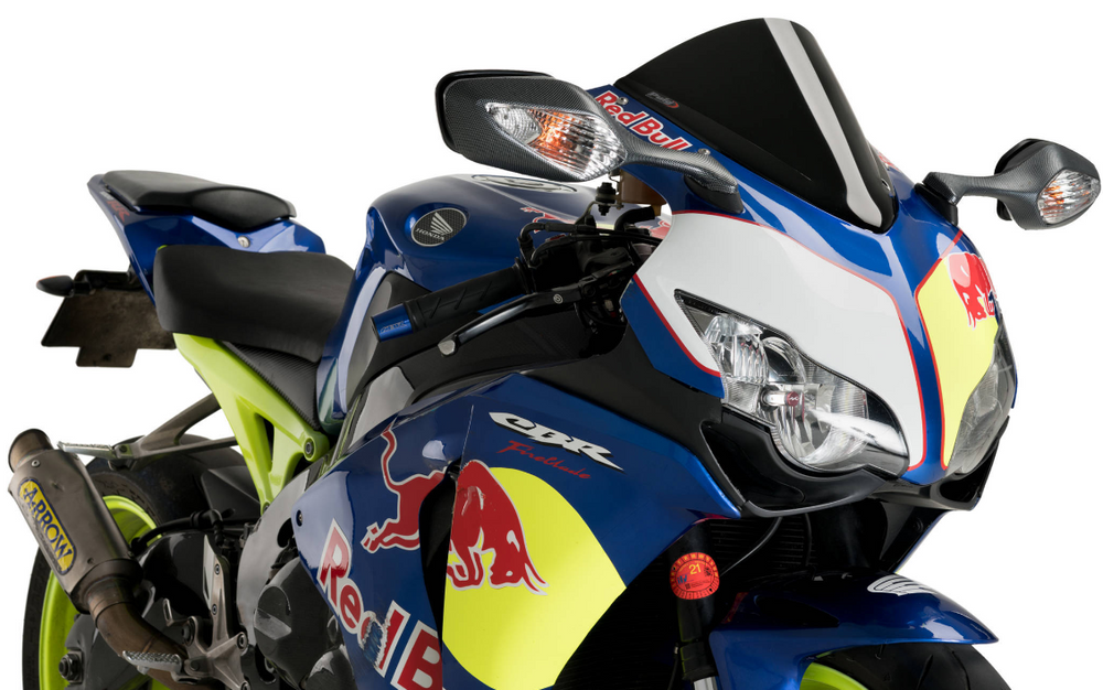 PUIG 4623N Racingscheibe  passend fuer HONDA CBR1000RR FIREBLADE Schwarz