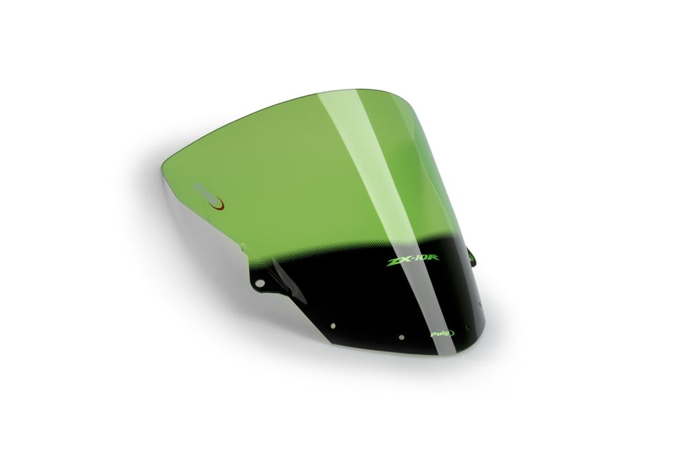 PUIG 4627V Standardscheibe  passend fuer KAWASAKI ZX-10R Grün