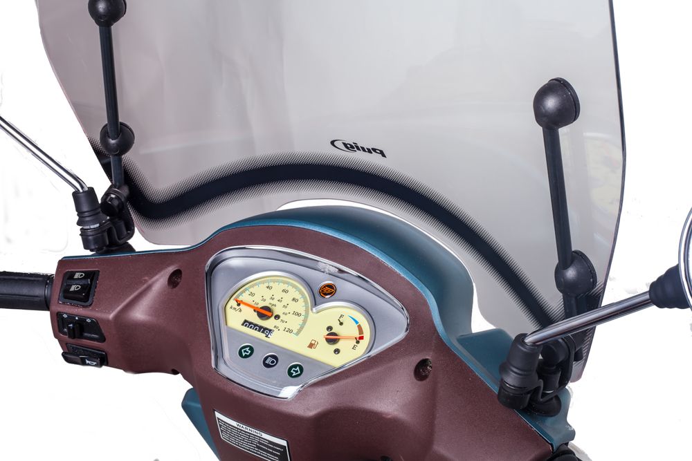 PUIG 8966W Rollerscheibe T.S.  passend fuer KEEWAY ZAHARA 125 4T AC E4 Transparent