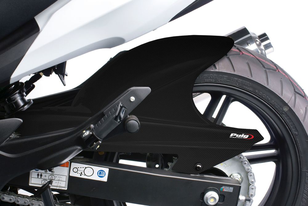 PUIG 4691C Hinterradabdeckungen   passend fuer HONDA CBF600 Carbon look