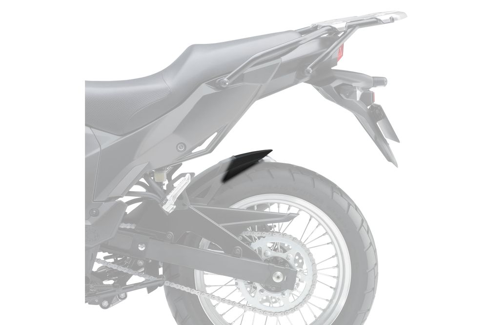 PUIG 9895J Kotflügelverlängerung  passend fuer KAWASAKI VERSYS-X 300 Mattschwarz