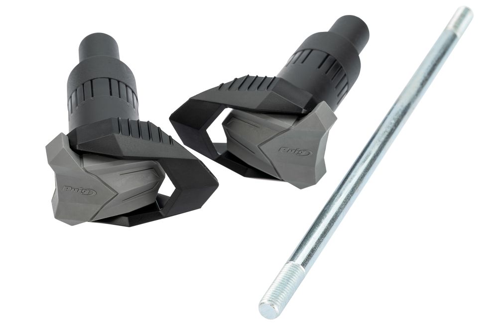 PUIG 4706N Sturzpads R19  passend fuer APRILIA SHIVER 750 Schwarz
