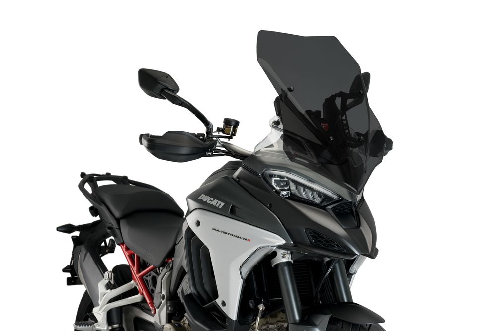 PUIG 20728F Tourenscheibe  passend fuer DUCATI MULTISTRADA V4 PIKES PEAK Stark getönt