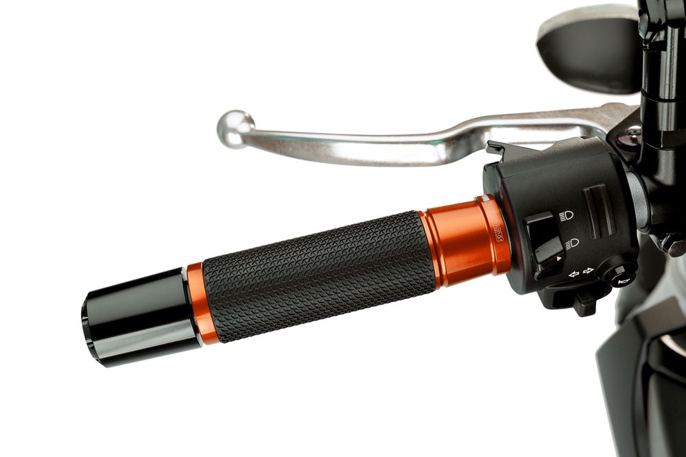 PUIG 6326T Ascent Griffe  passend fuer KAWASAKI KLE500 Orange