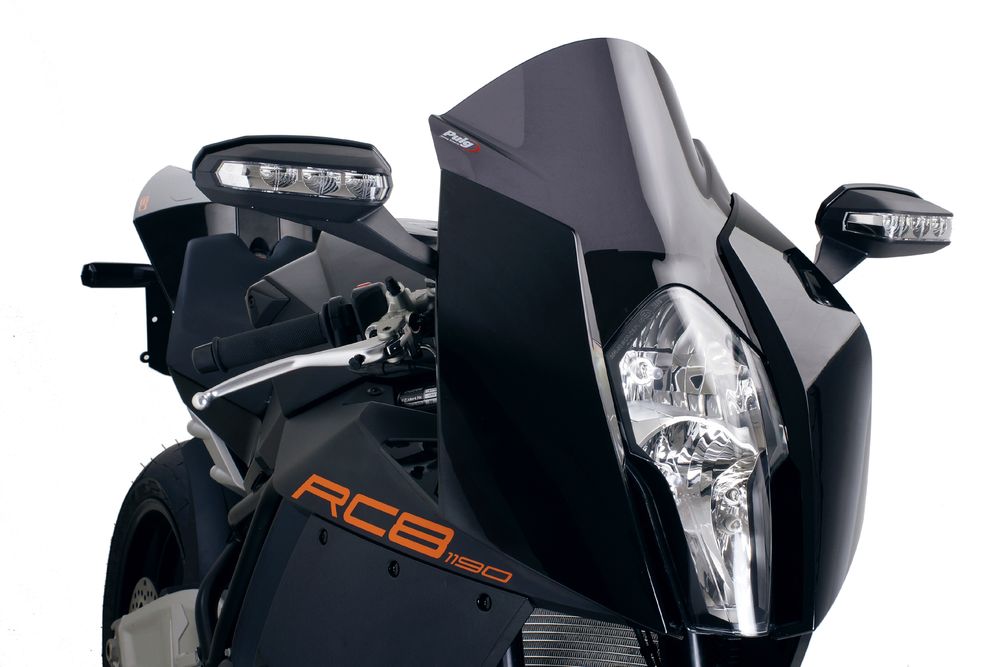 PUIG 4944F Z-Racing Scheibe  passend fuer KTM 1190 RC8 Stark getönt