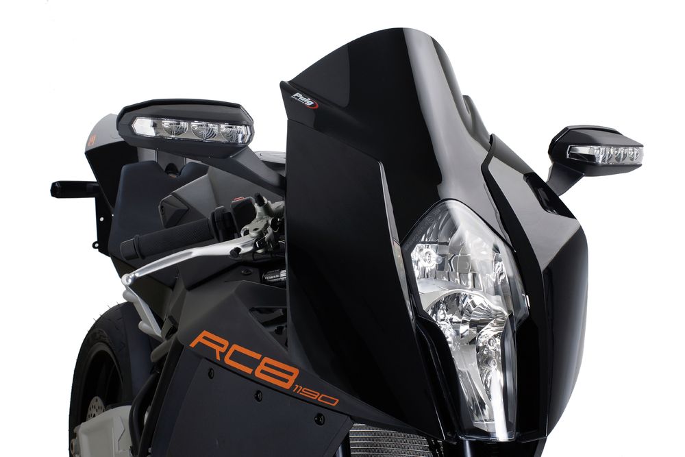 PUIG 4944N Z-Racing Scheibe  passend fuer KTM 1190 RC8 Schwarz