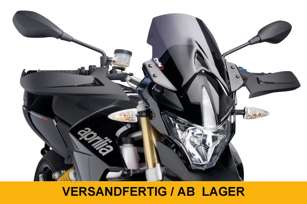 PUIG 4947F Windschutzscheibe New Generation Touring  passend fuer APRILIA DORSODURO 750 Stark getönt