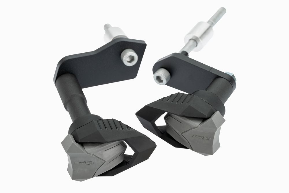 PUIG 4965N Sturzpads R19  passend fuer KAWASAKI ER-6F Schwarz