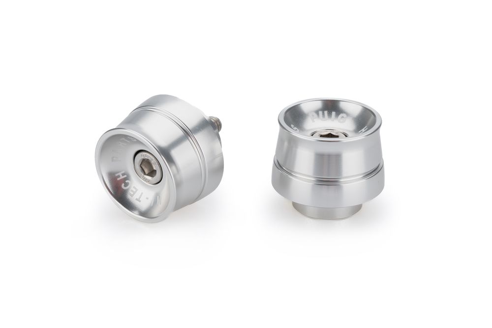 PUIG 21015P Lenkerenden Speed  passend fuer YAMAHA YZF-R1 Silber