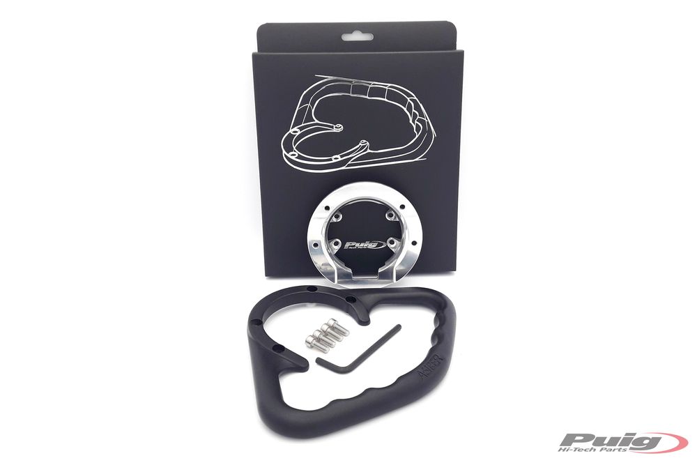 PUIG 6741N Haltering  passend fuer BMW S1000R Schwarz