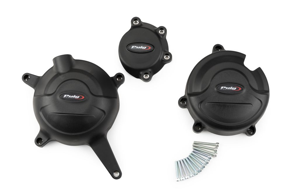 PUIG 21648N Motorschutzhauben  passend fuer HONDA CB500F Schwarz
