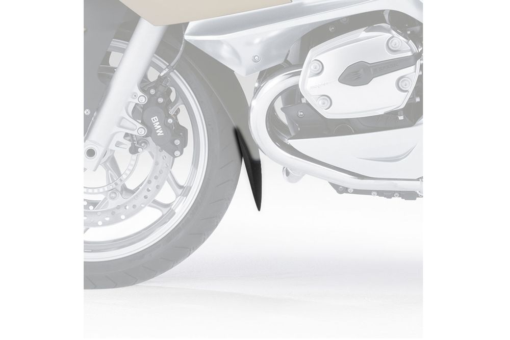 PUIG 6160N Verlängerung des vorderen Schutzblechs  passend fuer BMW R1200RT Schwarz