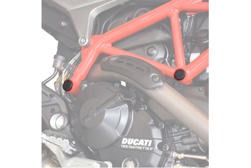 PUIG 9634N Verkleidungsaufsätzte  passend fuer DUCATI HYPERMOTARD 939 Schwarz