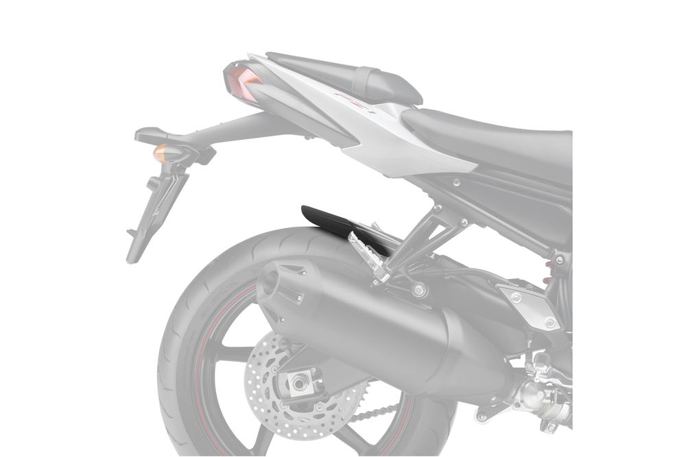 PUIG 9909J Kotflügelverlängerung  passend fuer YAMAHA FZ1 FAZER Mattschwarz