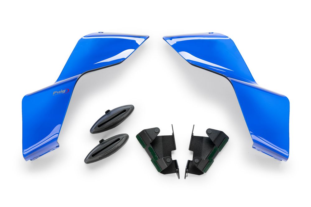 PUIG 20523A Frontspoiler GP  passend fuer YAMAHA YZF-R1 Blau