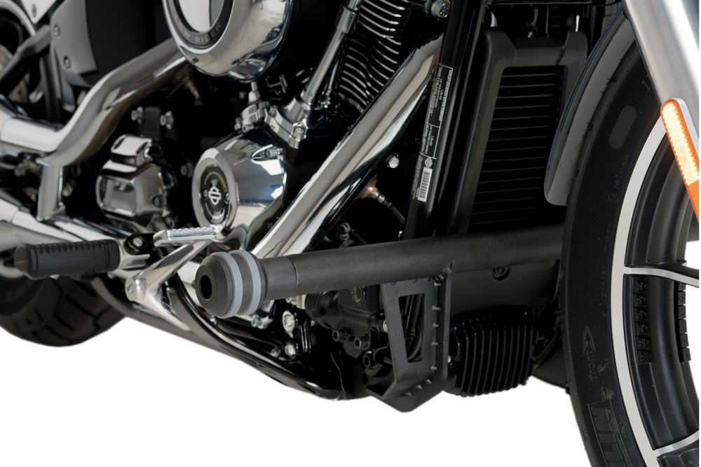 PUIG 21043N Opie Sturzbügel  passend fuer HARLEY DAVIDSON SOFTAIL LOW RIDER S FXLRS Schwarz
