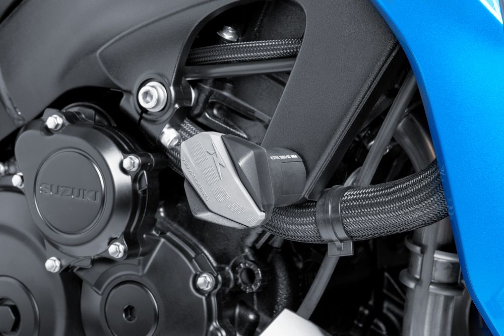 PUIG 6378U Sturzpads R12  passend fuer HYOSUNG GT650R Grau
