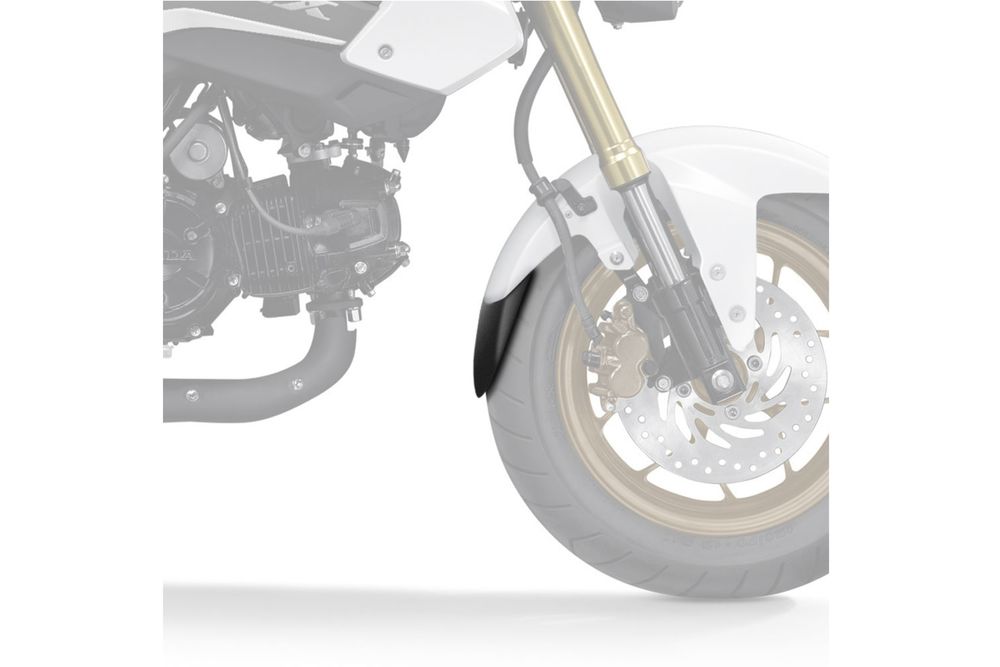PUIG 9817N Verlängerung des vorderen Schutzblechs  passend fuer HONDA MSX125 Schwarz