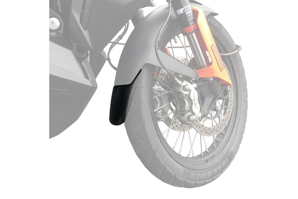 PUIG 3682N Verlängerung des vorderen Schutzblechs  passend fuer KTM 790 ADVENTURE Schwarz