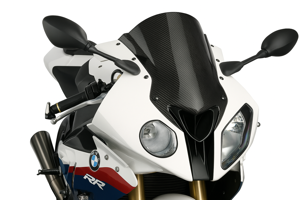 PUIG 5205C Z-Racing Scheibe  passend fuer BMW S1000RR Carbon look