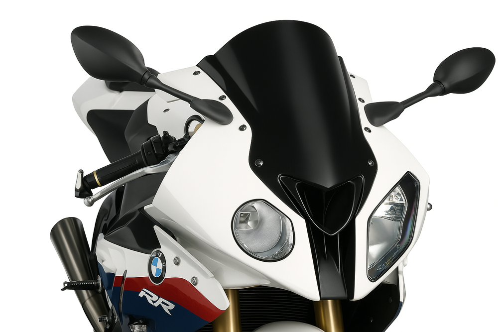PUIG 5205N Z-Racing Scheibe  passend fuer BMW S1000RR Schwarz