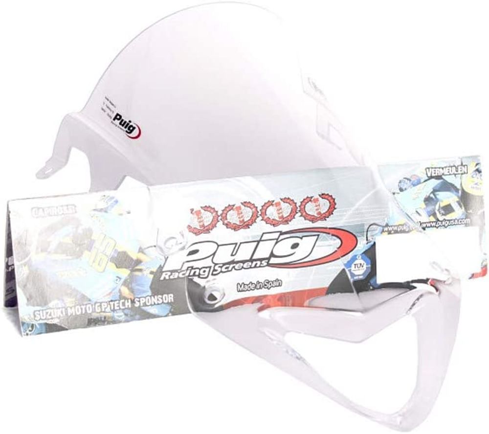 PUIG 5205W Z-Racing Scheibe  passend fuer BMW S1000RR Transparent