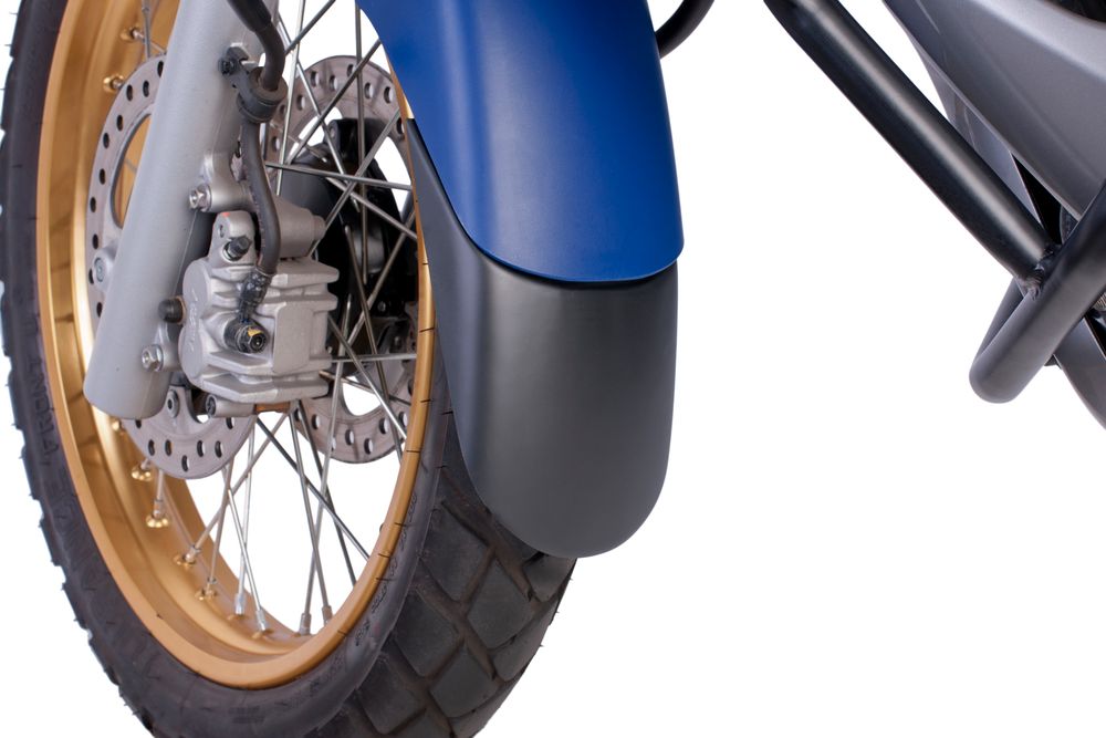 PUIG 5802N Verlängerung des vorderen Schutzblechs  passend fuer HONDA XL700V TRANSALP Schwarz