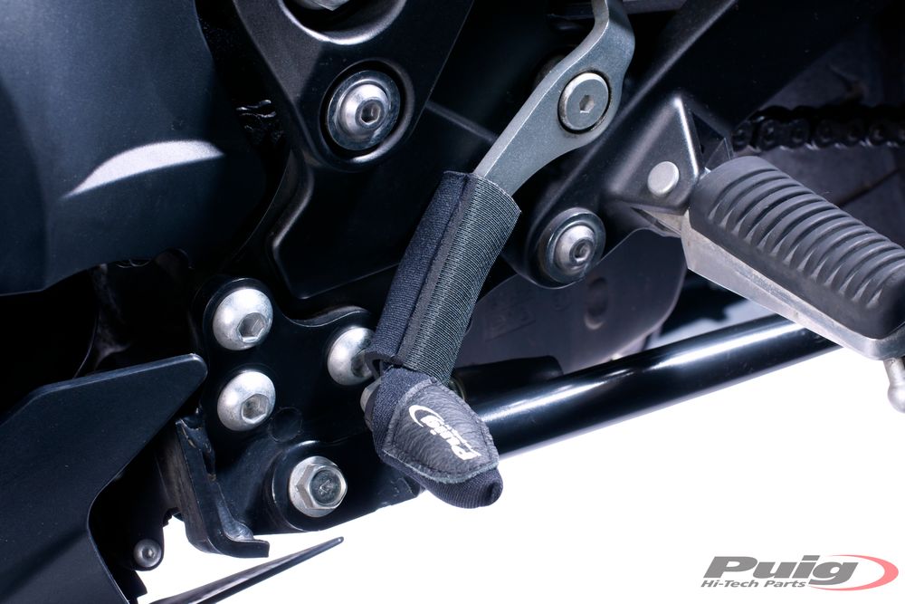 PUIG 5248N Schuhschutz für Hebel  passend fuer UNIVERSAL UNIVERSAL Schwarz