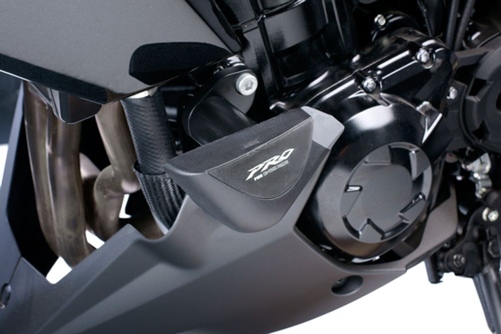 PUIG 5291N Sturzpads PRO  passend fuer KAWASAKI Z1000 Schwarz